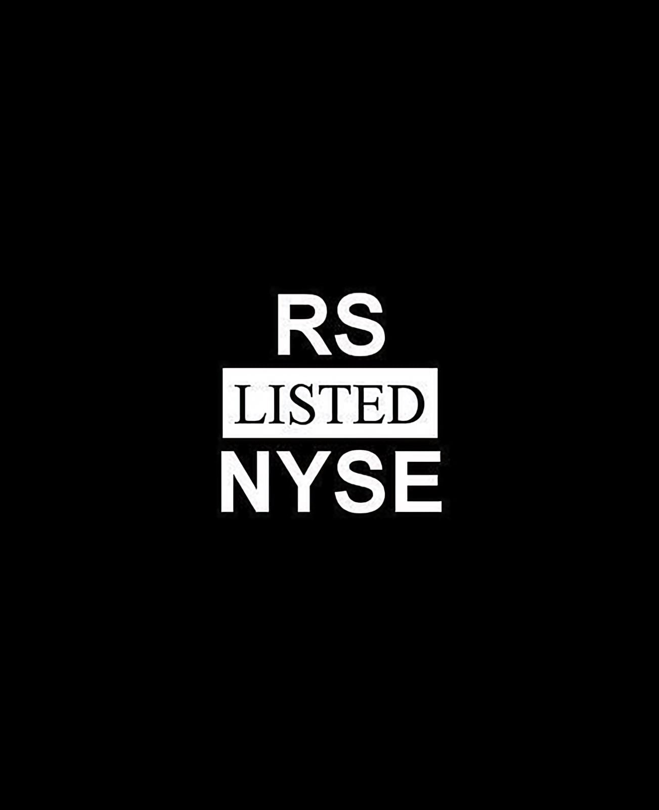 Reliance Steel listed on the NYSE